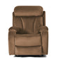 Lift Chair Recliner for Elderly Power Remote Control Recliner Sofa Relax Soft Chair Anti-skid Australia Cashmere Fabric Furniture Living Room(Brown)