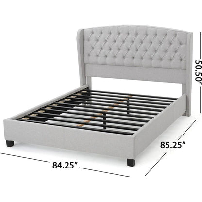 UPHOLSTERED KING WHOLE BED