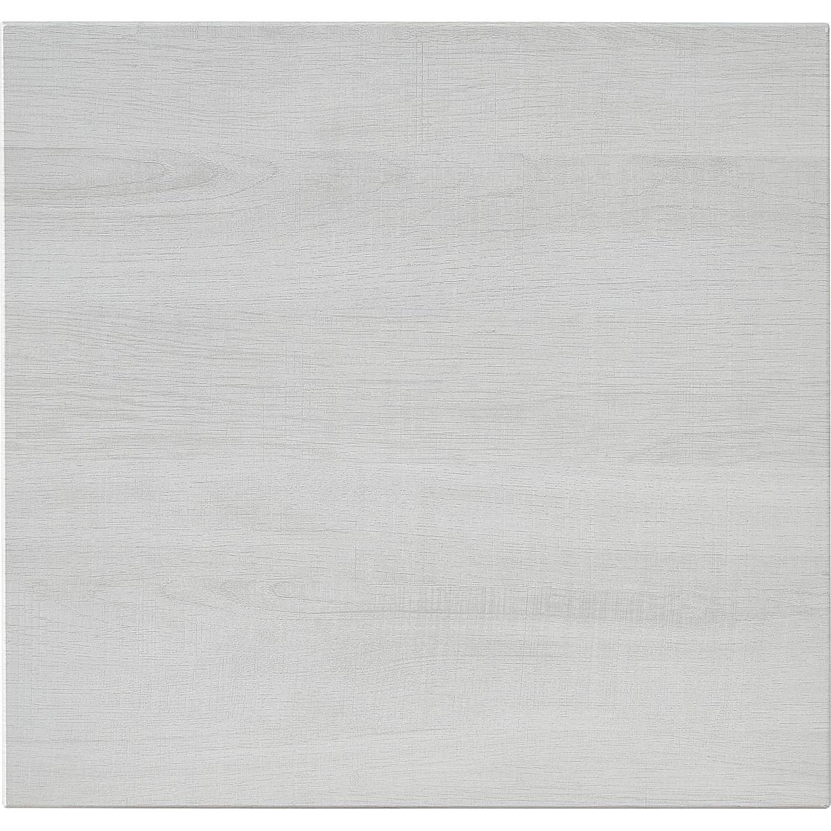 Celestial Contemporary Storage End table, White