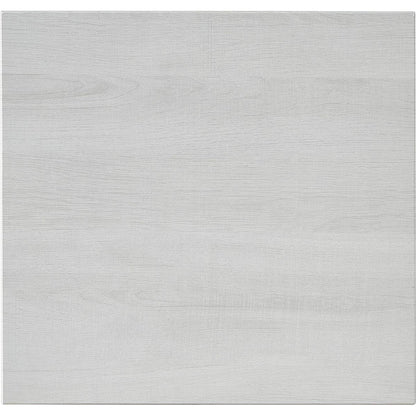 Celestial Contemporary Storage End table, White