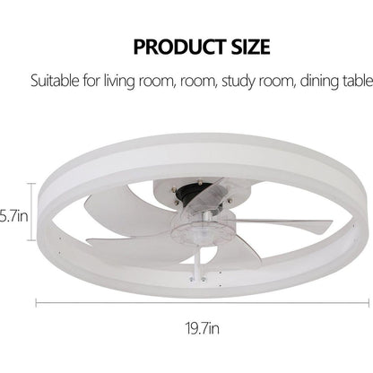 Ceiling Fan with Lights Dimmable LED