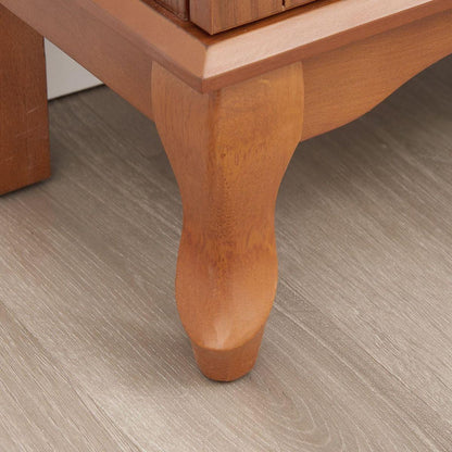 2 Doors Curio Cabinet with Tempered Glass Doors, Curio Cabinets with Mirrored Back Panel and Adjustable Shelves, Lighted Display Cabinet for Home, Office Light Bulb Included Oak