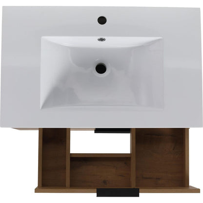 30 Inch Bathroom Vanity With Top(GGRB3020MOWH)