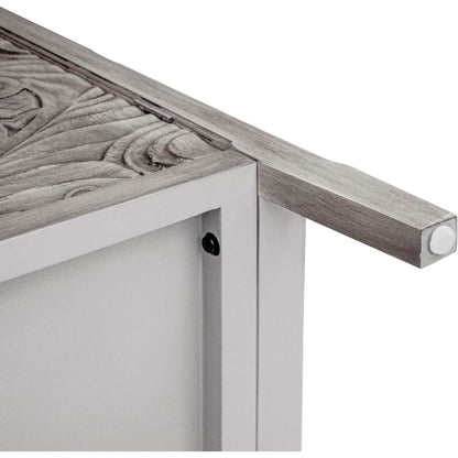 2 Door Cabinet, American Furniture, Suitable for Bedroom, Living Room, Study