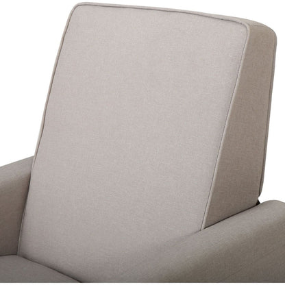 Recliner Push Back Chair for Elegant Home Decor Beige
