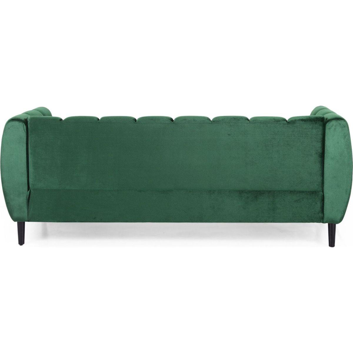 Miranda Velvet 3-Seater Sofa - Streamdale Furniture