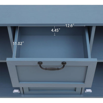 2 Door 3 Drawer Cabinet, American Furniture, Suitable for Bedroom, Living Room, Study
