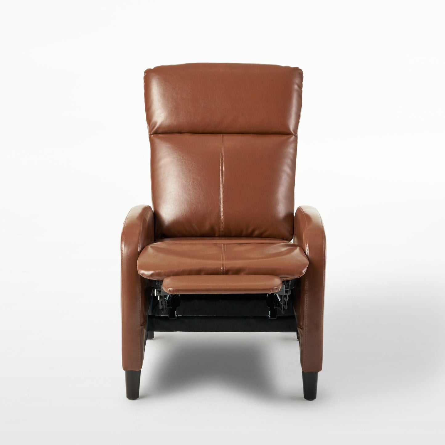 33.5" Wide Faux Leather Push Back Standard Recliner