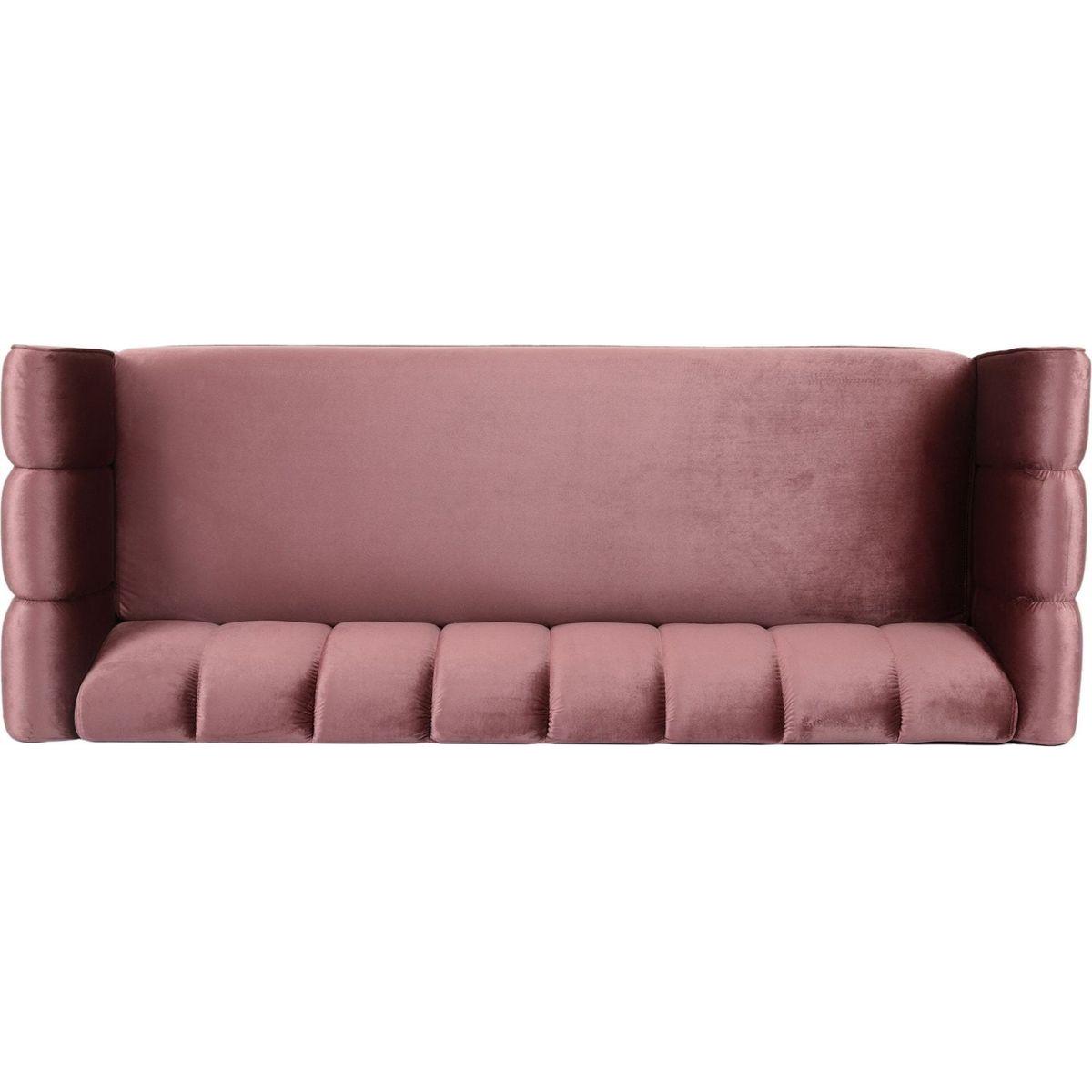 Miranda Velvet 3-Seater Sofa
