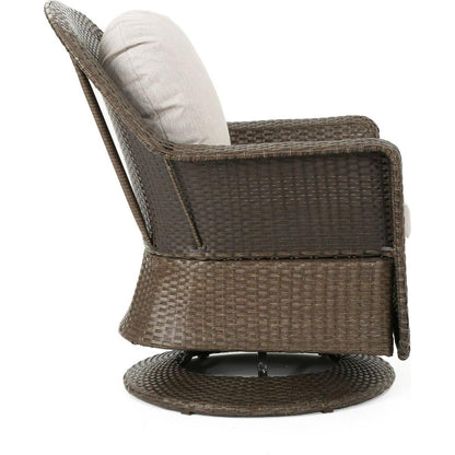 LIAM SWIVEL CLUB CHAIR (Set of 2)