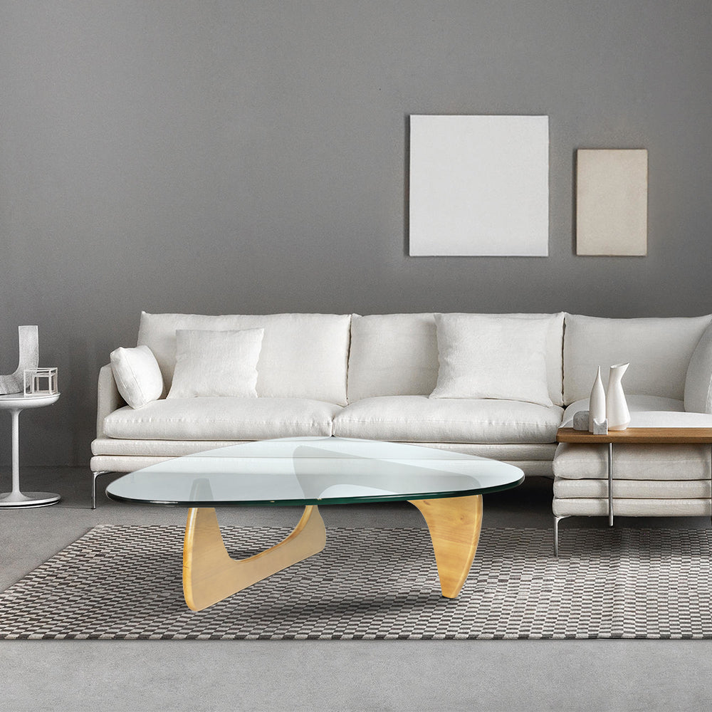Home Modern Triangle coffee table