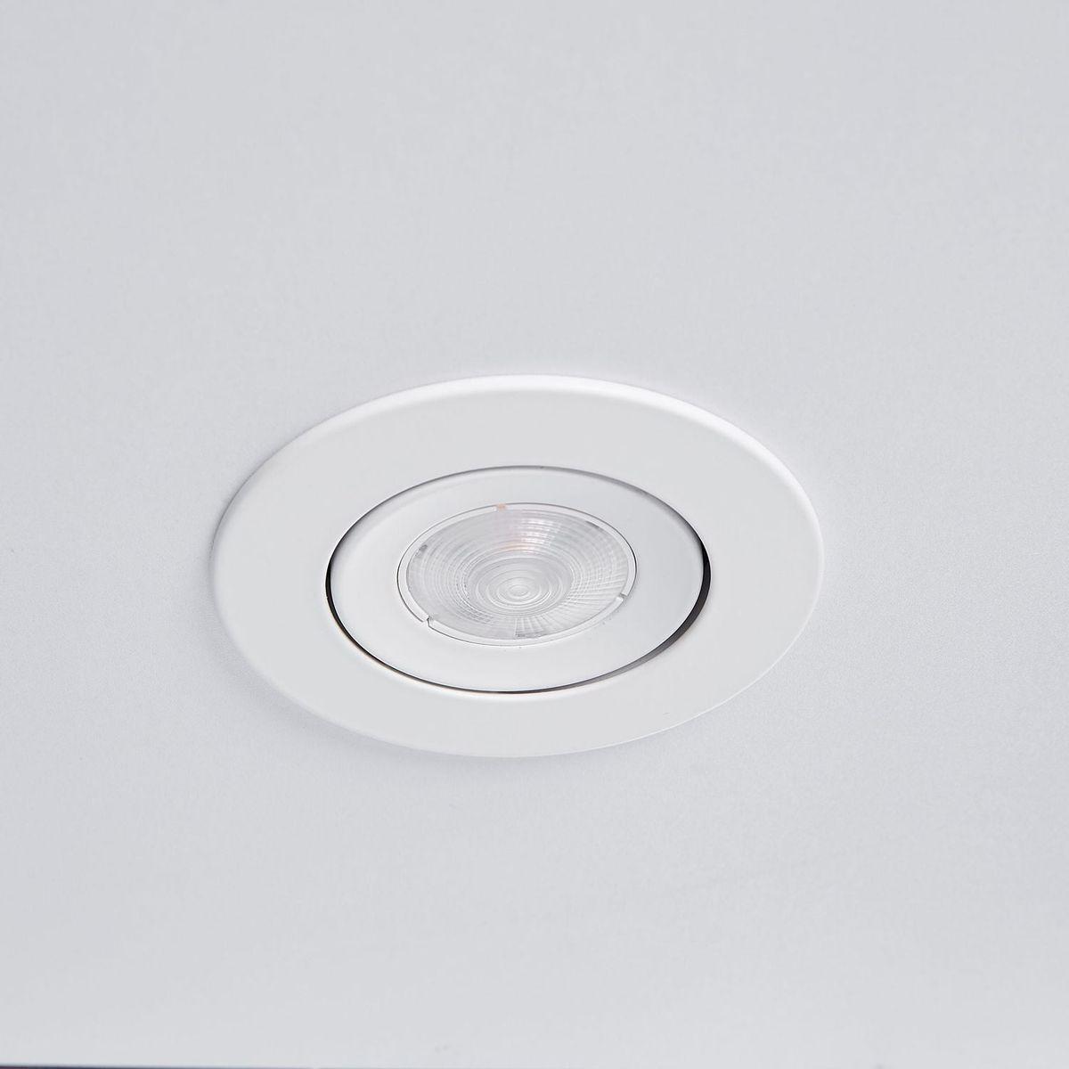 4-Tier Glass Display Cabinet, Double Door Glass Cabinet, Four Partitions, Two Locks, Floor Standing Storage Cabinet for Living Room, Bedroom, Showroom and Office, White, 31.5"L x 14.2"W x 66.3"H