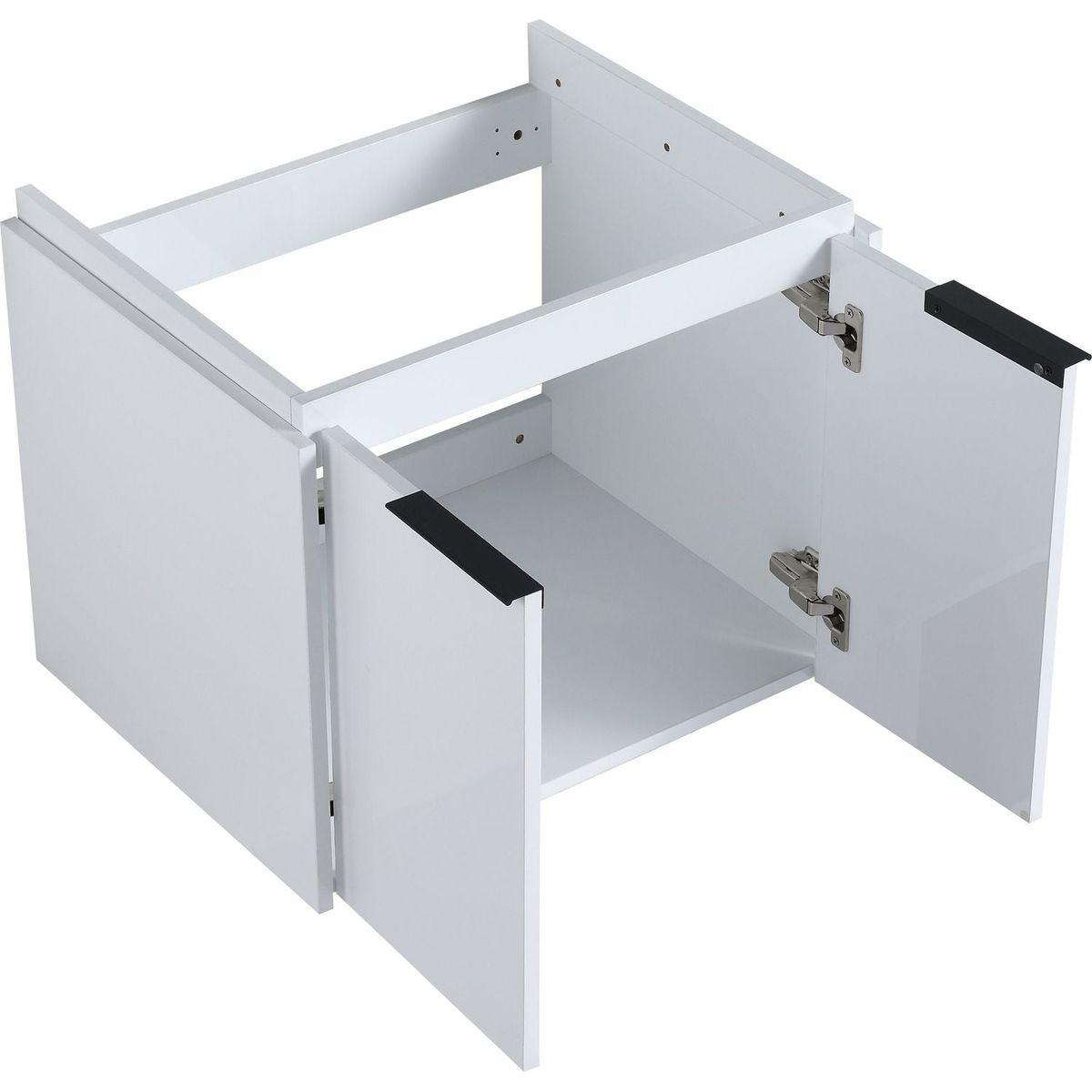 24 Inch Soft Close Doors Bathroom Vanity With Sink, Suitable For Small Bathroom