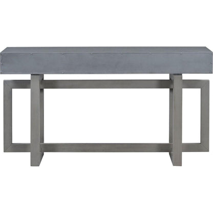 Elegant Console Table with Three Drawers, Extra Long Entryway Table for Entryway, Hallway, Living Room, Foyer, Corridor