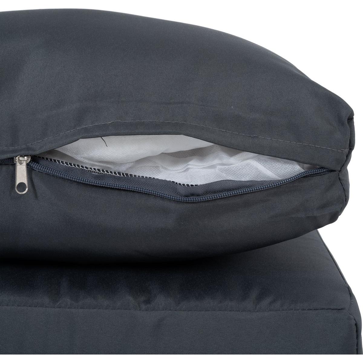 New Comming Patio 6 Pieces Brown PE Wicker Sofa Set with Grey Cushion