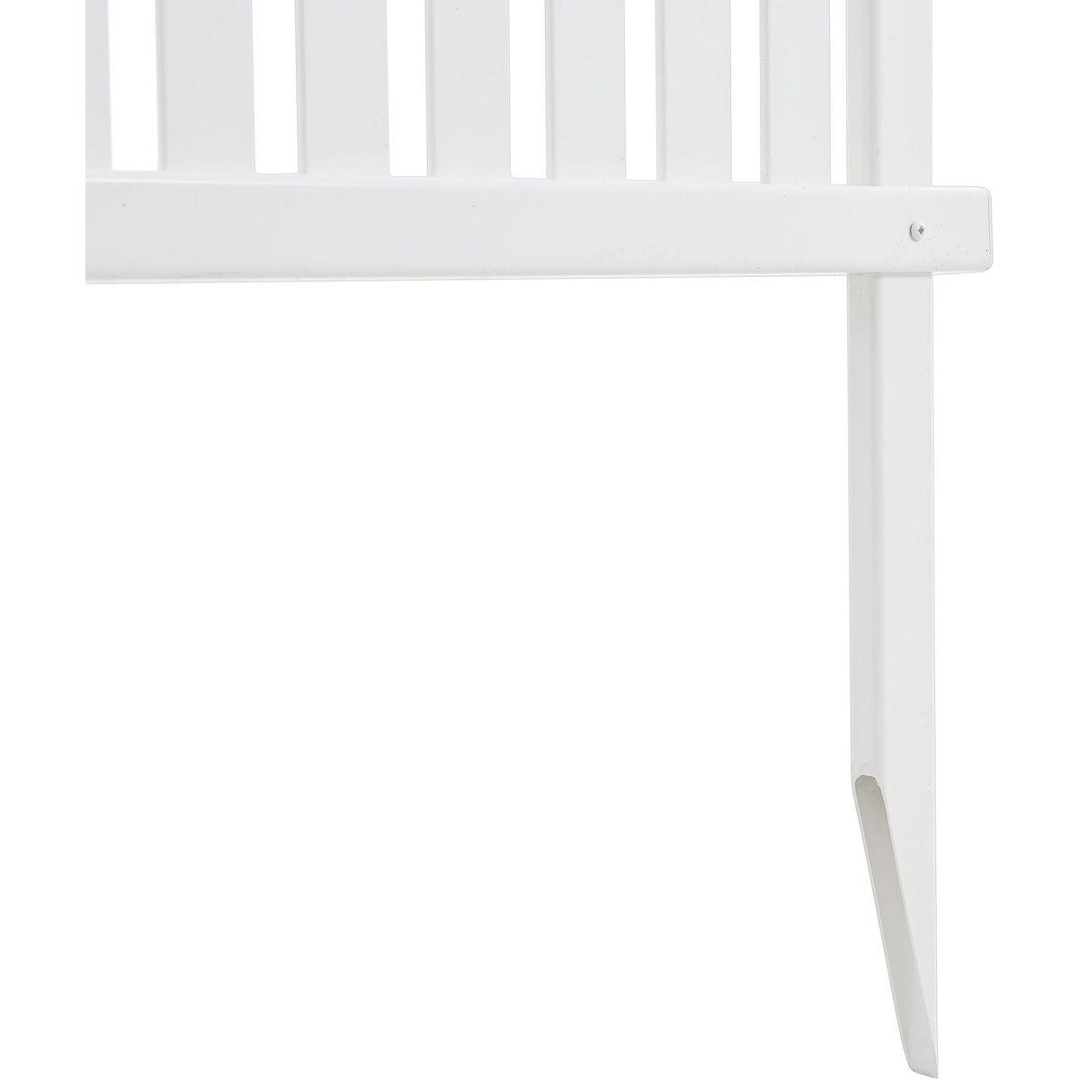 Privacy Screen Panels Kit Air Conditioner Trash Can Enclosure Vinyl white color