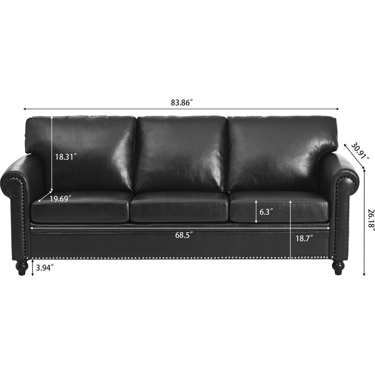 3 Seater Sofa.
