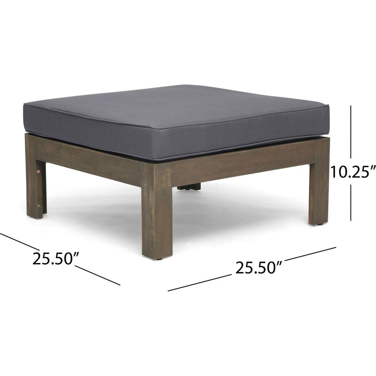 ALCOVE LSHAPE SOFA SET, DARK GREY