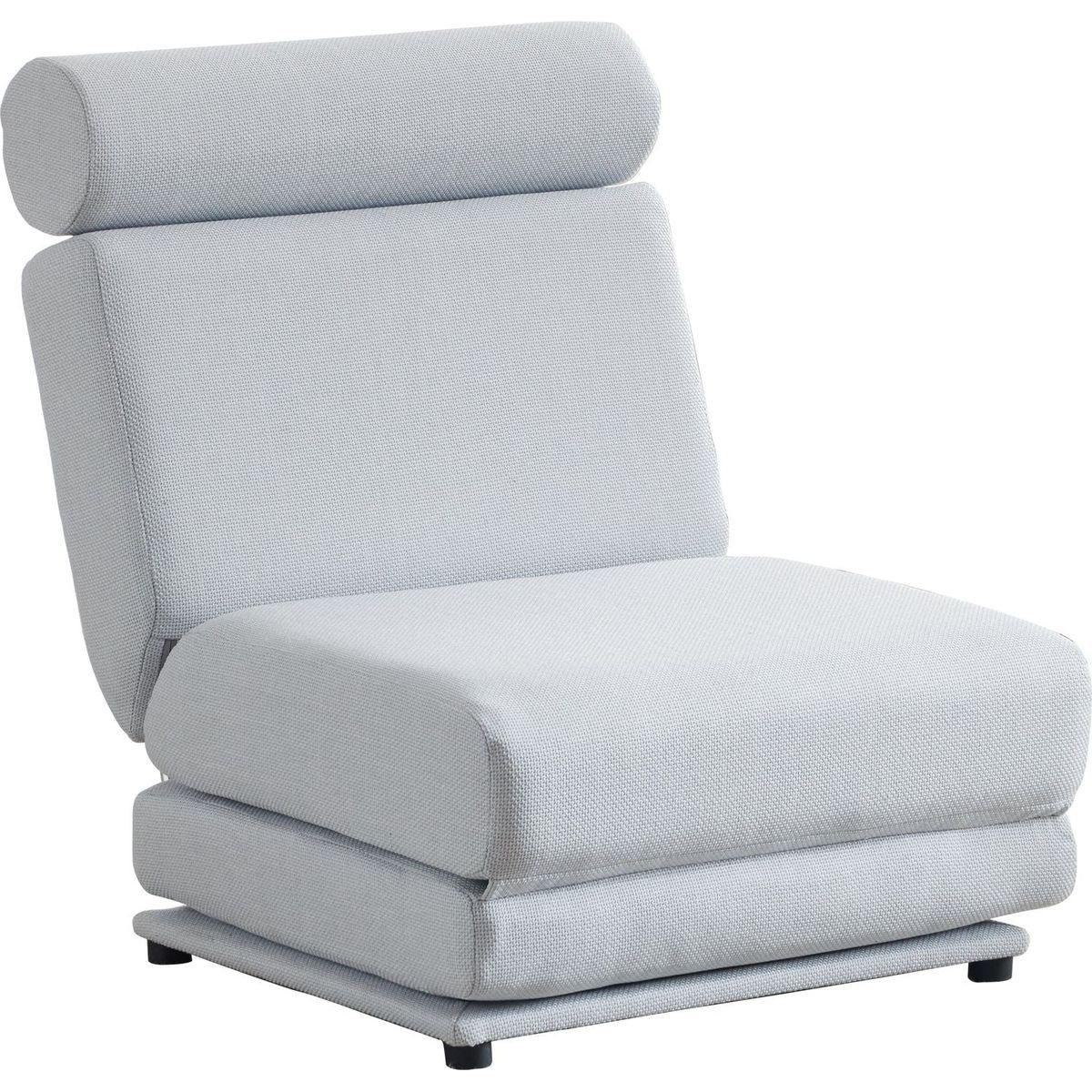 Single Sofa Chair Foldable Single Sofa Bed with Pillow,Portable Foldable Sofa Bed,Leisure Sofa Chair,Easy to Store,Made of Breathable and Wearable Linen