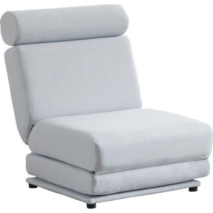 Single Sofa Chair Foldable Single Sofa Bed with Pillow,Portable Foldable Sofa Bed,Leisure Sofa Chair,Easy to Store,Made of Breathable and Wearable Linen