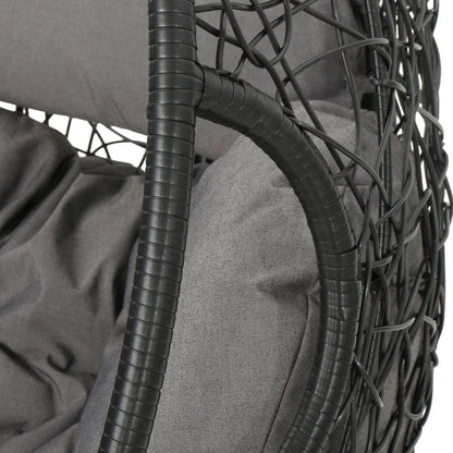 KYLIE HANGING BASKET- GREY (only basket, NOT include a hanging stand)