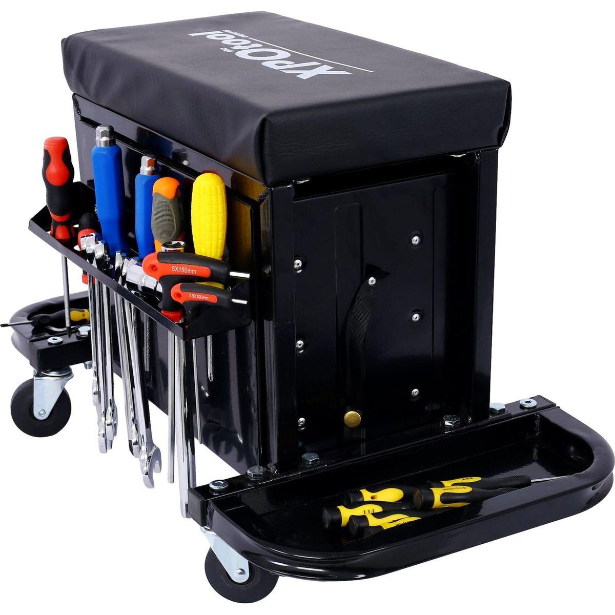 Pound Capacity Garage Glider Rolling Tool Chest Seat