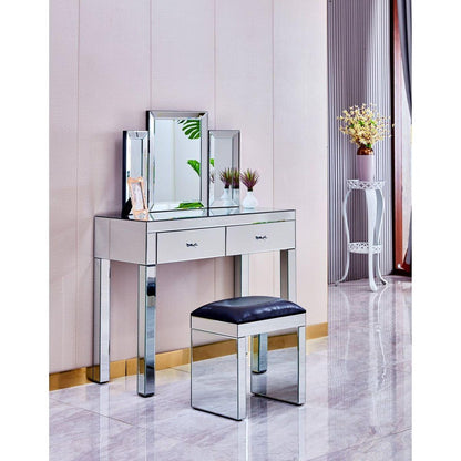 W 31 inch X H 20 inch Mountain shaped Folding vanity mirror Widely used in homes and offices