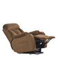 Lift Chair Recliner for Elderly Power Remote Control Recliner Sofa Relax Soft Chair Anti-skid Australia Cashmere Fabric Furniture Living Room(Brown)