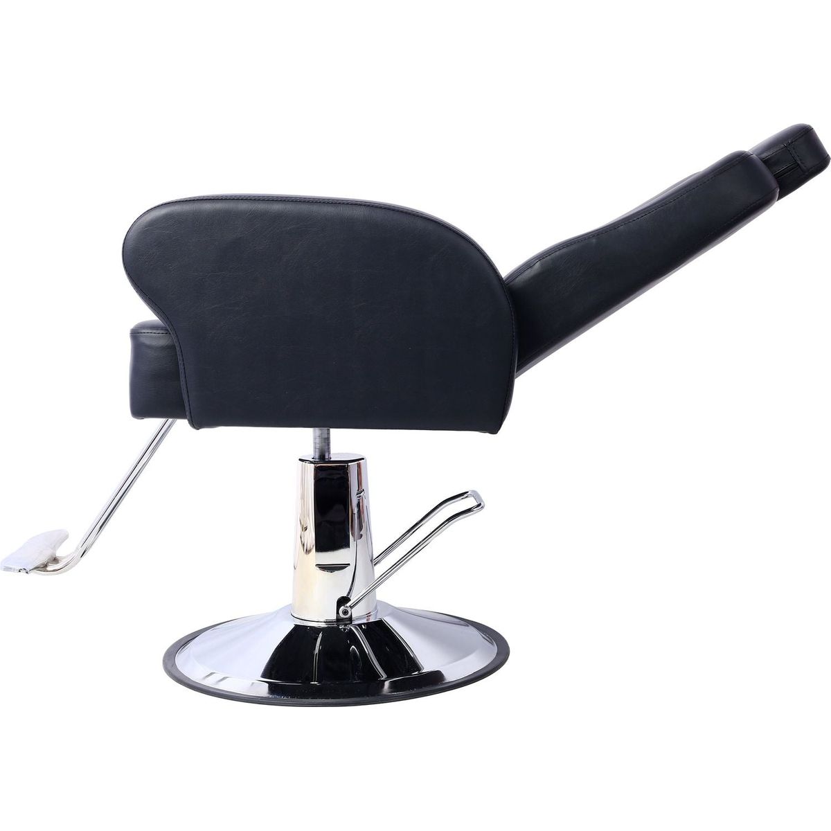 Artist hand Hair Stylist All Purpose Barber Chair for Barbershop Salon Chair,Heavy Duty Hydraulic Barber Chair Spa Furniture Shampoo Reclining Extra Wider Seat Beauty Hair Salon Equipment black