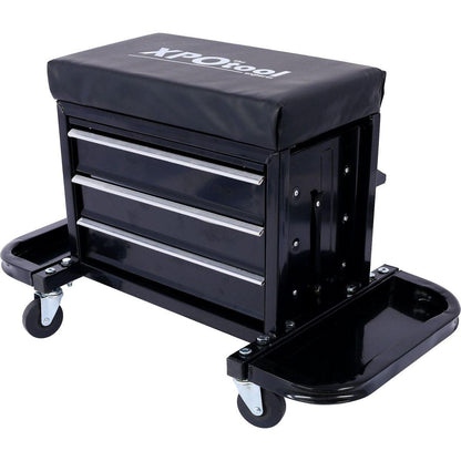 Pound Capacity Garage Glider Rolling Tool Chest Seat
