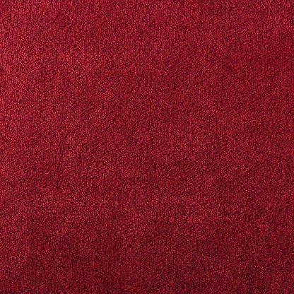 Ultra Side Dining Chair,Thickened fabric chairs with neutrally toned solid wood legs,Bronze nail head,Set of 2,Wine Red,Burgundy