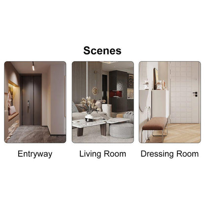 Modern Simple Glossy White Rectangular Counter Bar Table 47.24" x 18.11" x 29.52" For Living Room Bedroom Bedside Entrance House Balcony Office Bathroom.