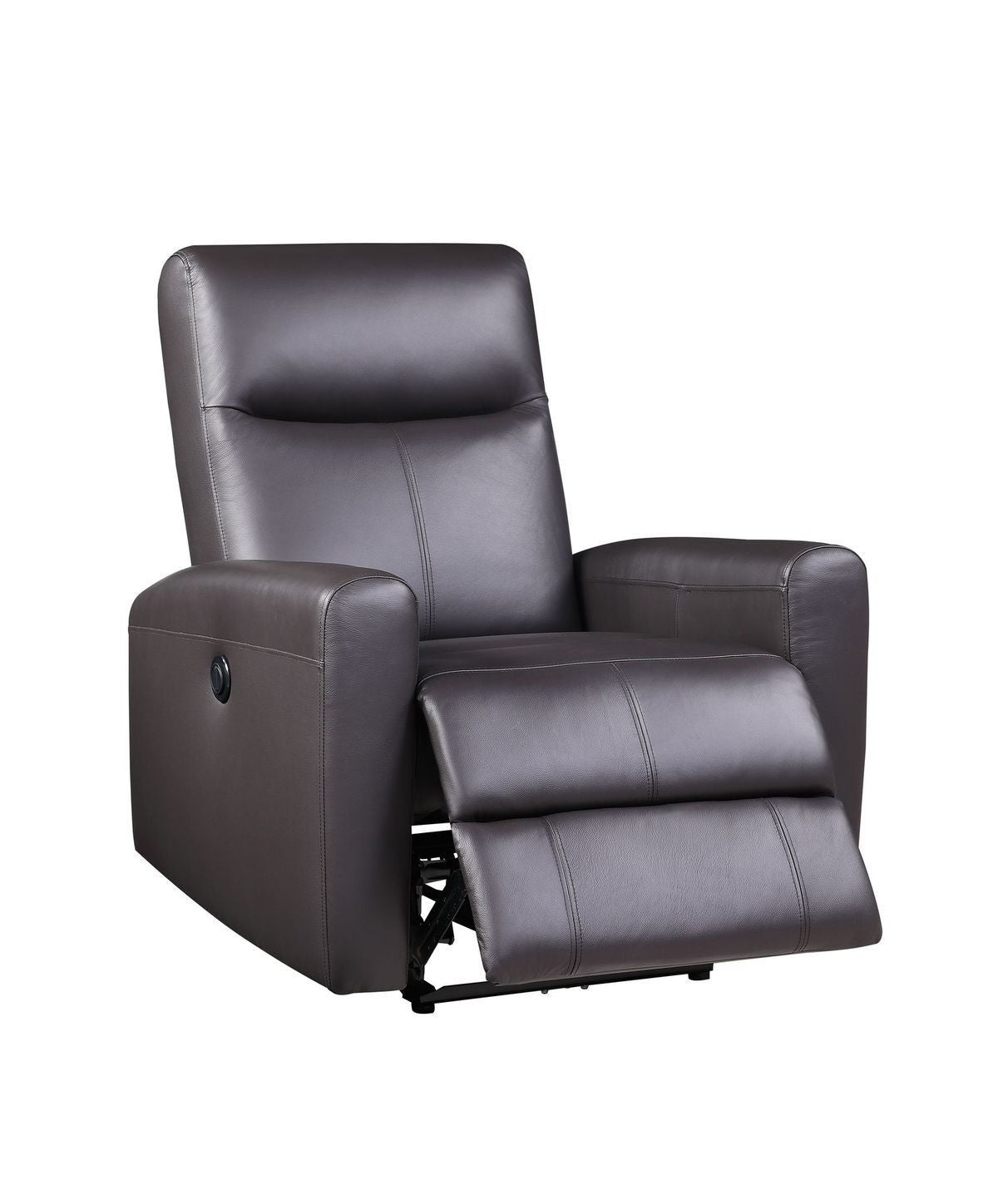 Blane Recliner (Power Motion), Brown Top Grain Leather Match