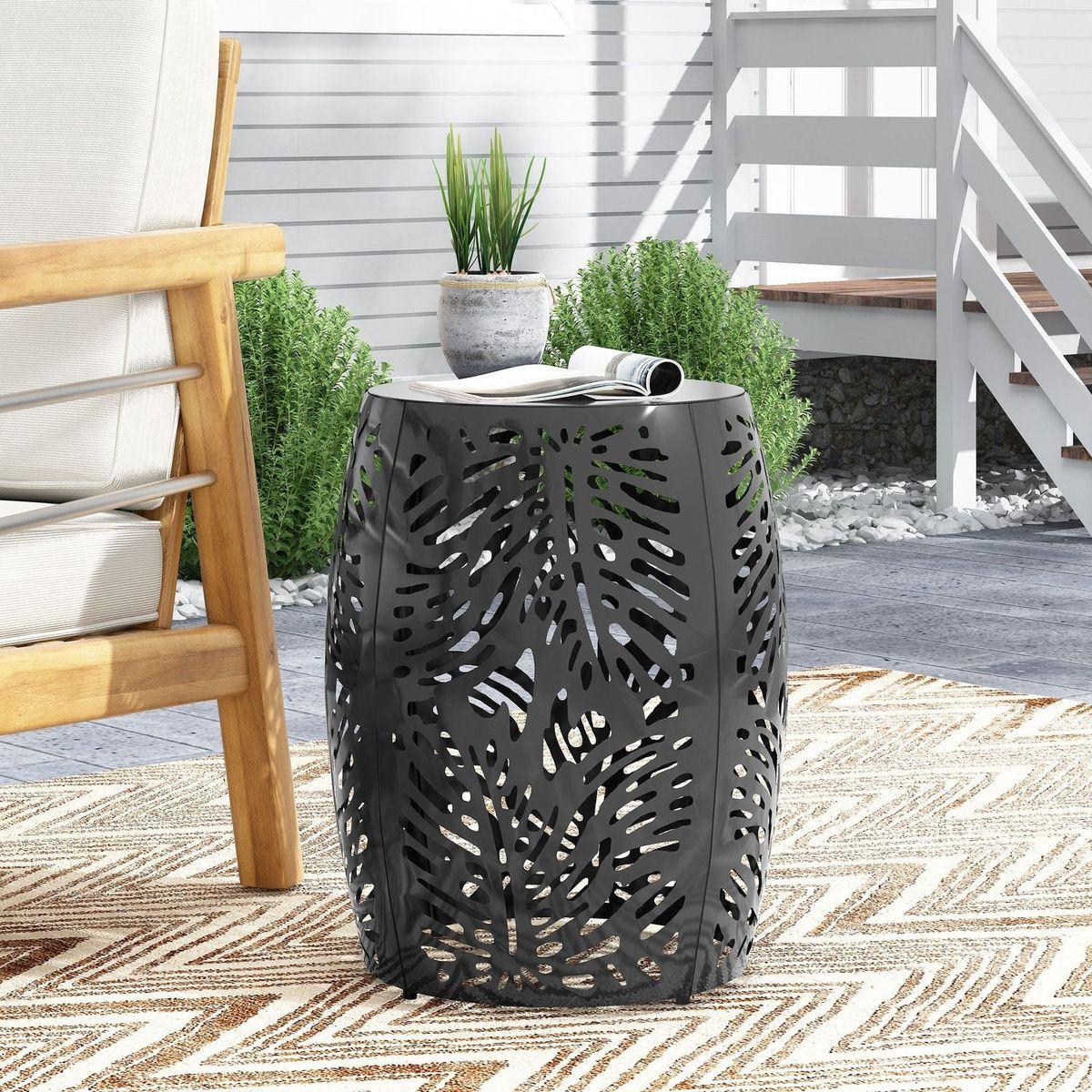 Metal end Table -Large