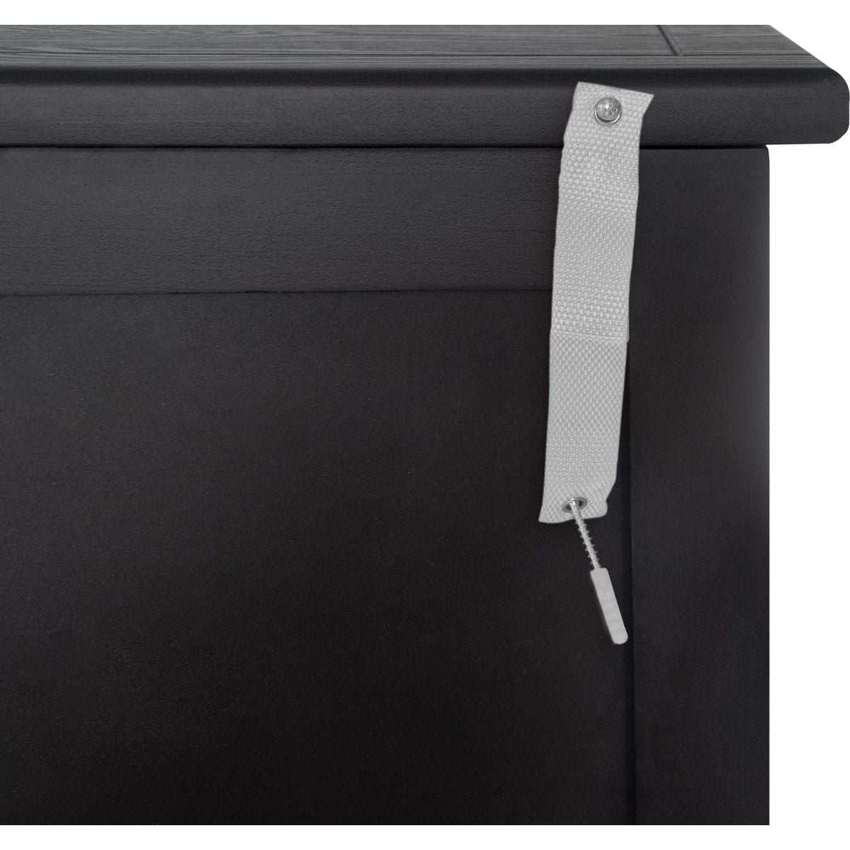 3 Drawer Cabinet with Hollow-Carved 3 Drawer Dresser Storage Chest with Metal Handles For Entryway Living Room Bedroom