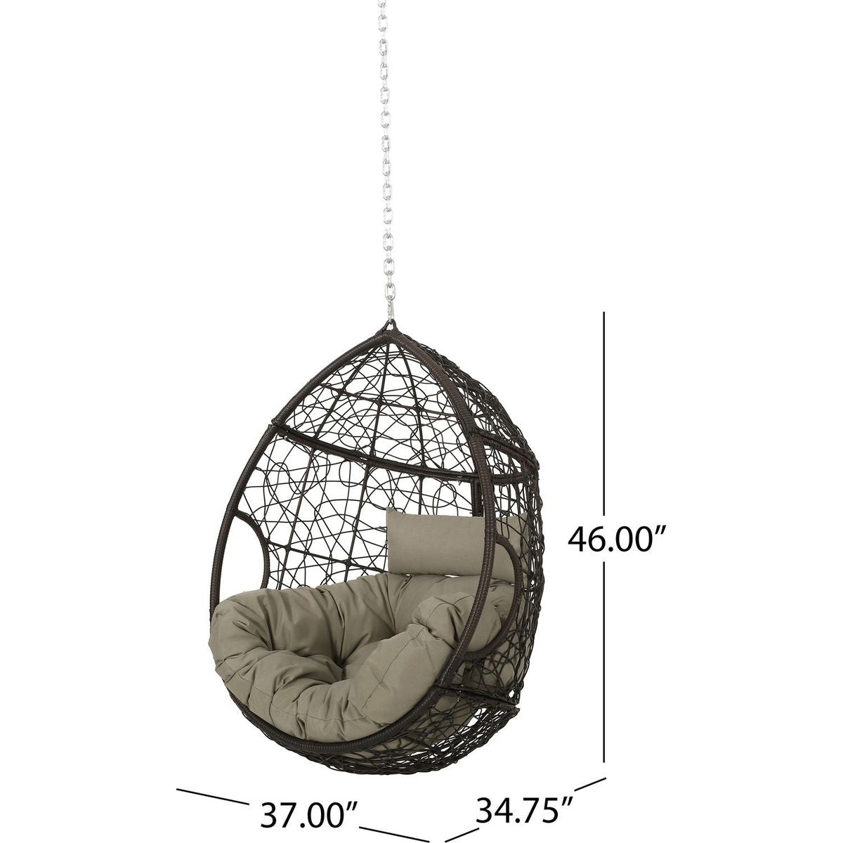 CASTAIC HANGING CHAIR WITH 8FT CHAIN