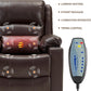 Lift Chairs Recliner for Elderly Heat and Massage Chair Recliner Electric Power Recliner with Cup holder Extended Footrest USB & Type C Ports