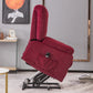 Power Lift Recliner Chair for Elderly- Heavy Duty and Safety Motion Reclining Mechanism Fabric Sofa Living Room Chair