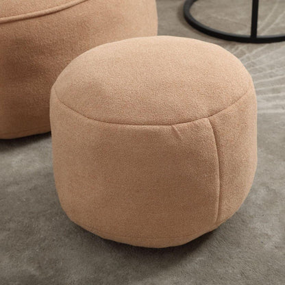 Bedding Bean Bag Sofa Chair High Pressure Foam Bean Bag Chair Adult Material with Padded Foam Padding Compressed Bean Bag With Footrest