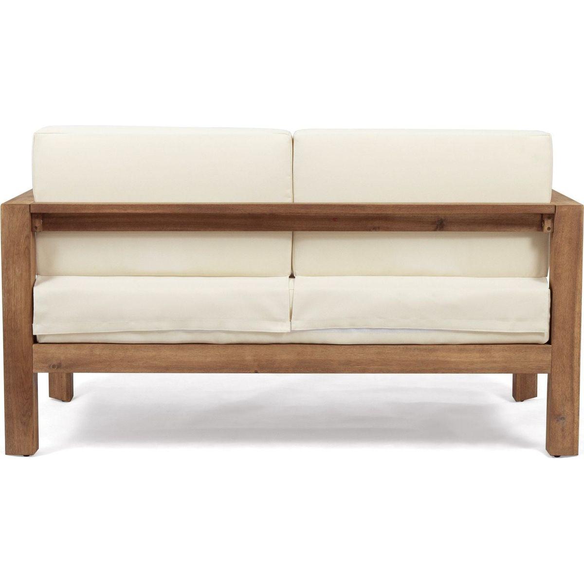 GENSER LOVESEAT & COFFEE TABLE