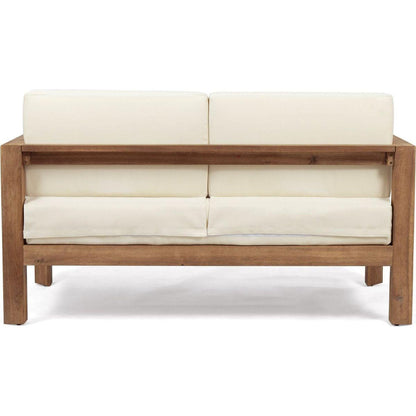 GENSER LOVESEAT & COFFEE TABLE