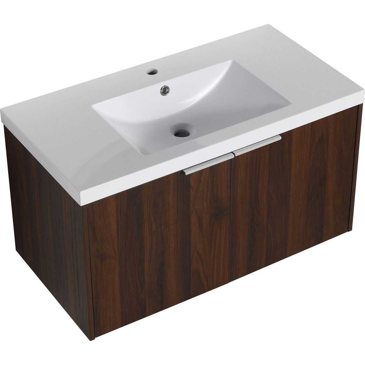 84 Inch Soft Close Doors Bathroom Vanity With Sink, A Small Storage Shelves, 36" and 12" Combination Cabinet,(KD-Packing)