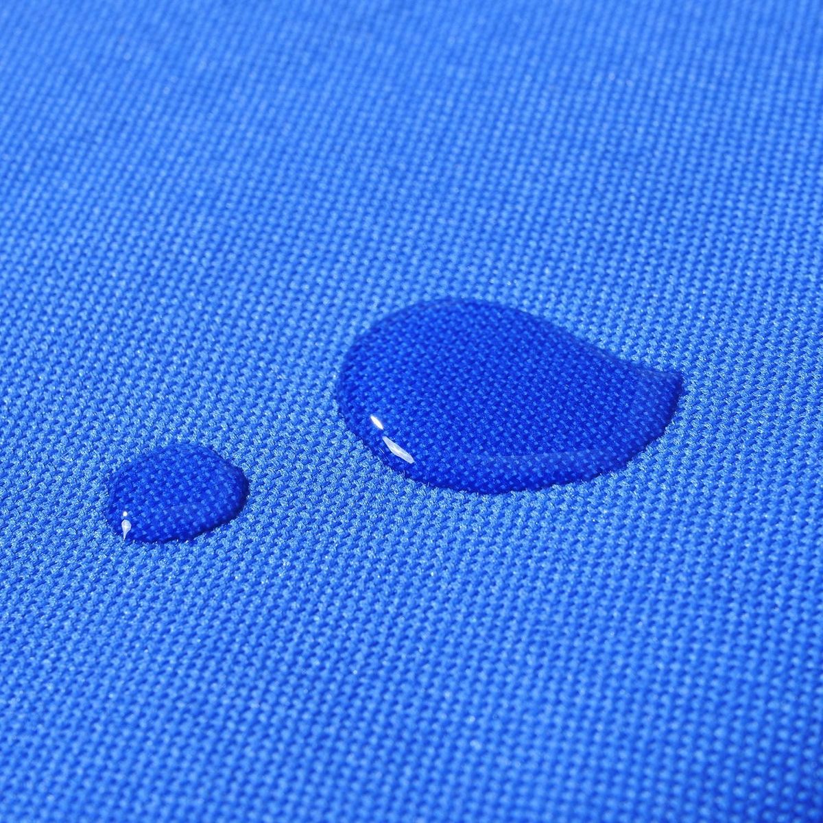 Folding Wagon Garden Shopping Beach Cart (Blue)