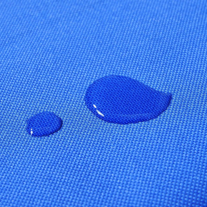 Folding Wagon Garden Shopping Beach Cart (Blue)