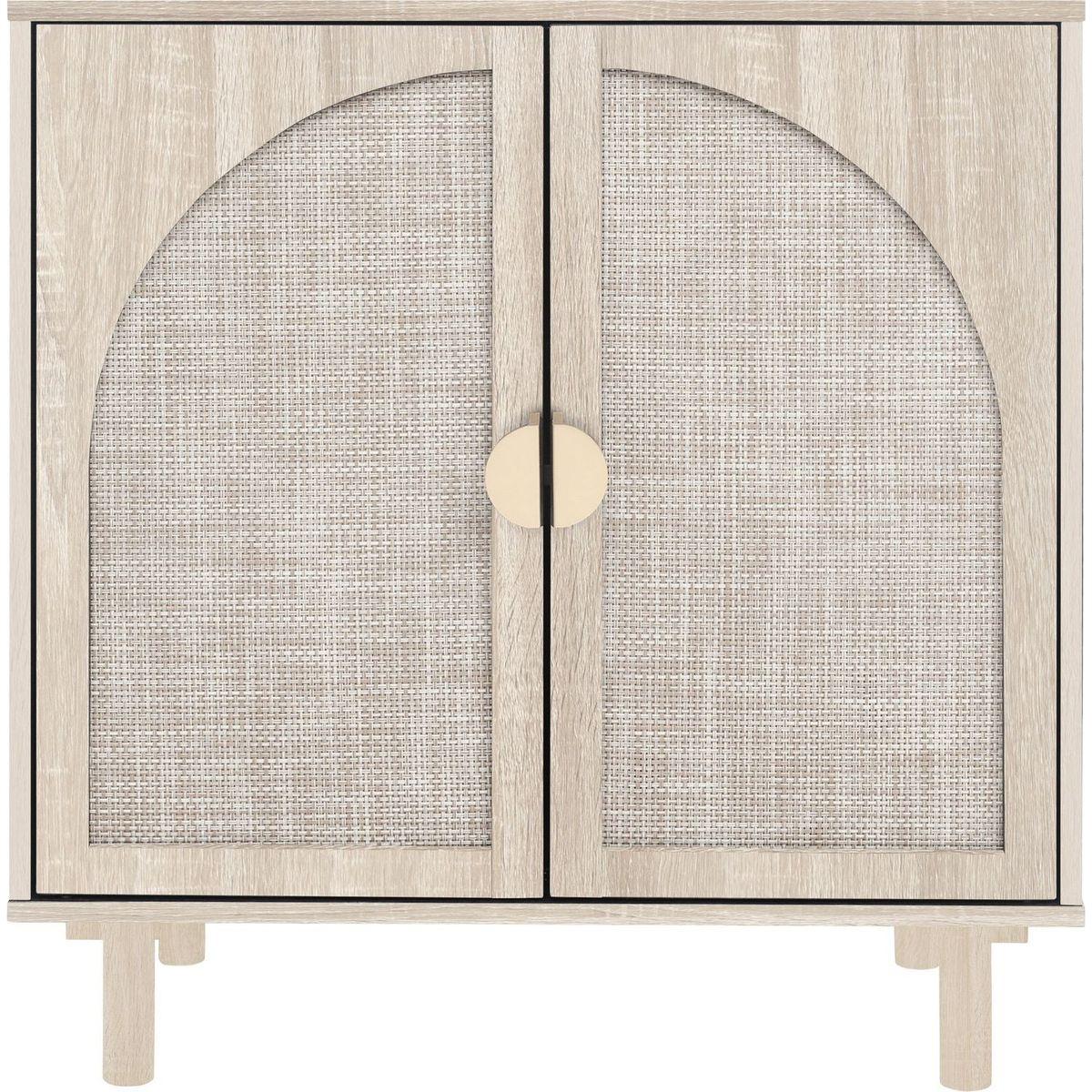 2 door cabinet, Suitable for Bedroom, Living Room, Study