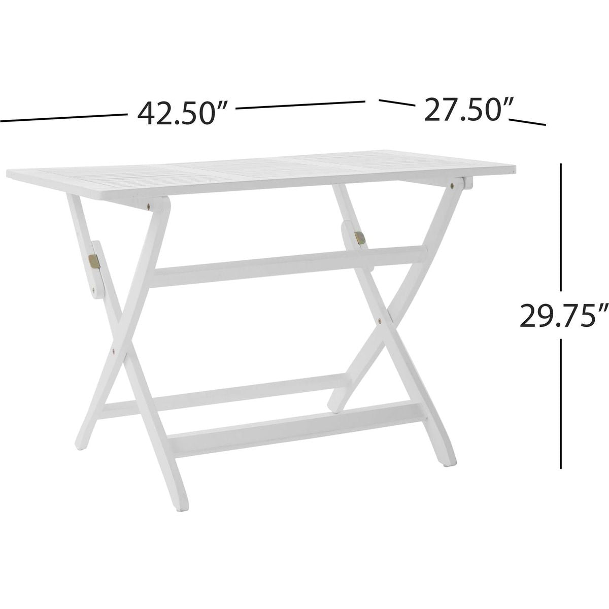 POSITANO 43.5" FOLDABLE TABLE