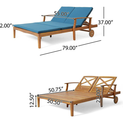 PERLA DOUBLE CHAISE LOUNGE