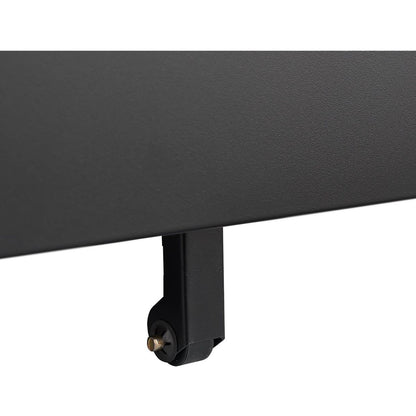 2 Drawer File Cabinet with Lock, Metal Under Desk Rolling Filing Cabinet fits Letter/Legal/A4 Size for Home Office, Mobile Filing Cabinet, Assemble Required, Black