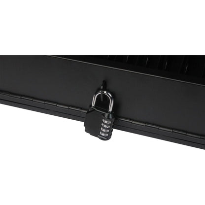 16 Bay Charging Cabinet for Laptop,Chromebook, Locking Charging Station-BLACK