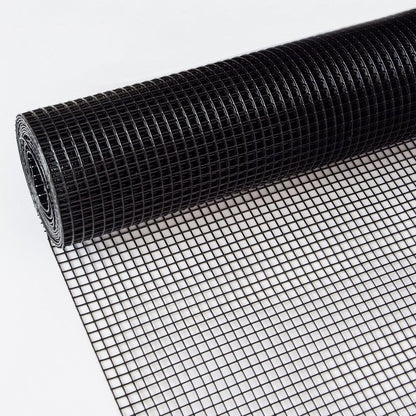 36 inchx50 ft Black Vinyl Coated Hardware Cloth 19 Gauge 1/4 inch Black PVC Hardware Cloth, Black Welded Wire Fence Supports Poultry-Netting Cage-Home Improvement and Chicken Coop - Streamdale Furniture